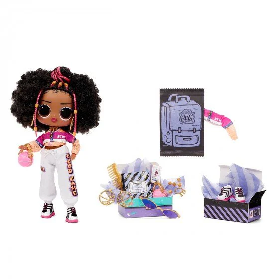 Set papusa L.O.L. Surprise! Seria Tweens Hoops Cutie cu accesorii foto