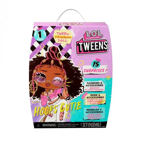 Set papusa L.O.L. Surprise! Seria Tweens Hoops Cutie cu accesorii foto