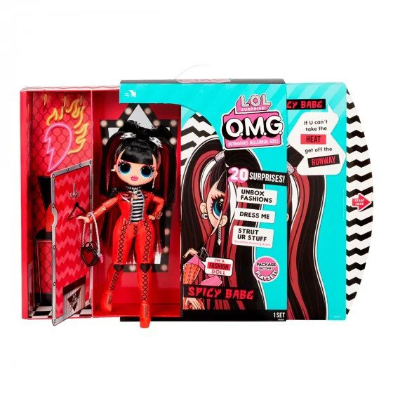 Papusa L.O.L. Surprise! O.M.G. S4 Spicy Babe foto