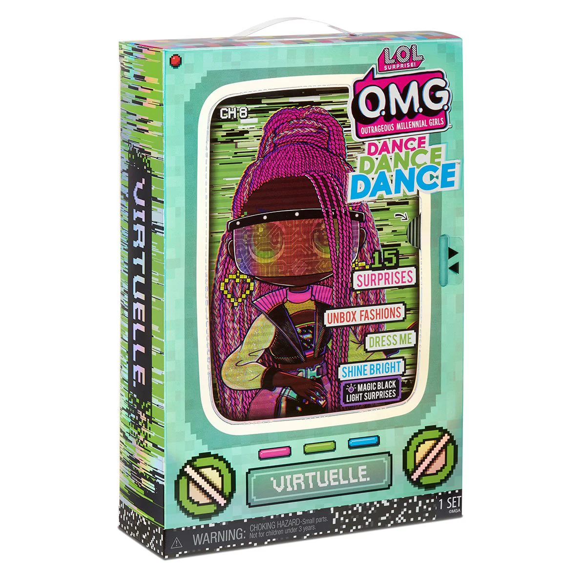 Игровой набор с куклой L.O.L. Surprise! Серии O.M.G. Dance Виртуаль