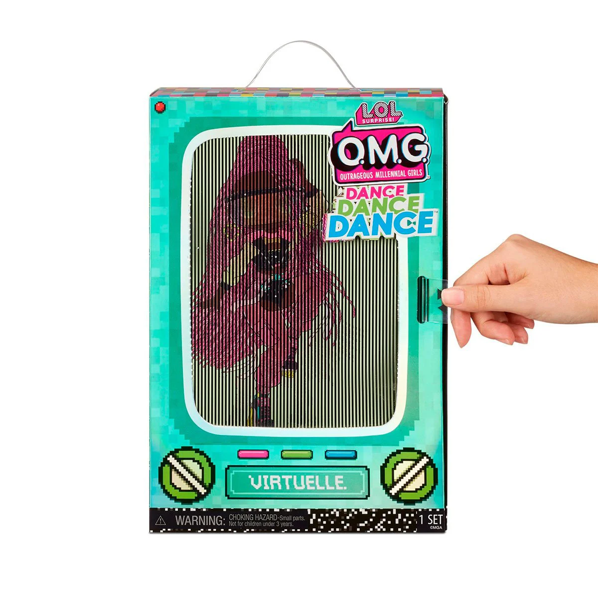 Игровой набор с куклой L.O.L. Surprise! Серии O.M.G. Dance Виртуаль foto