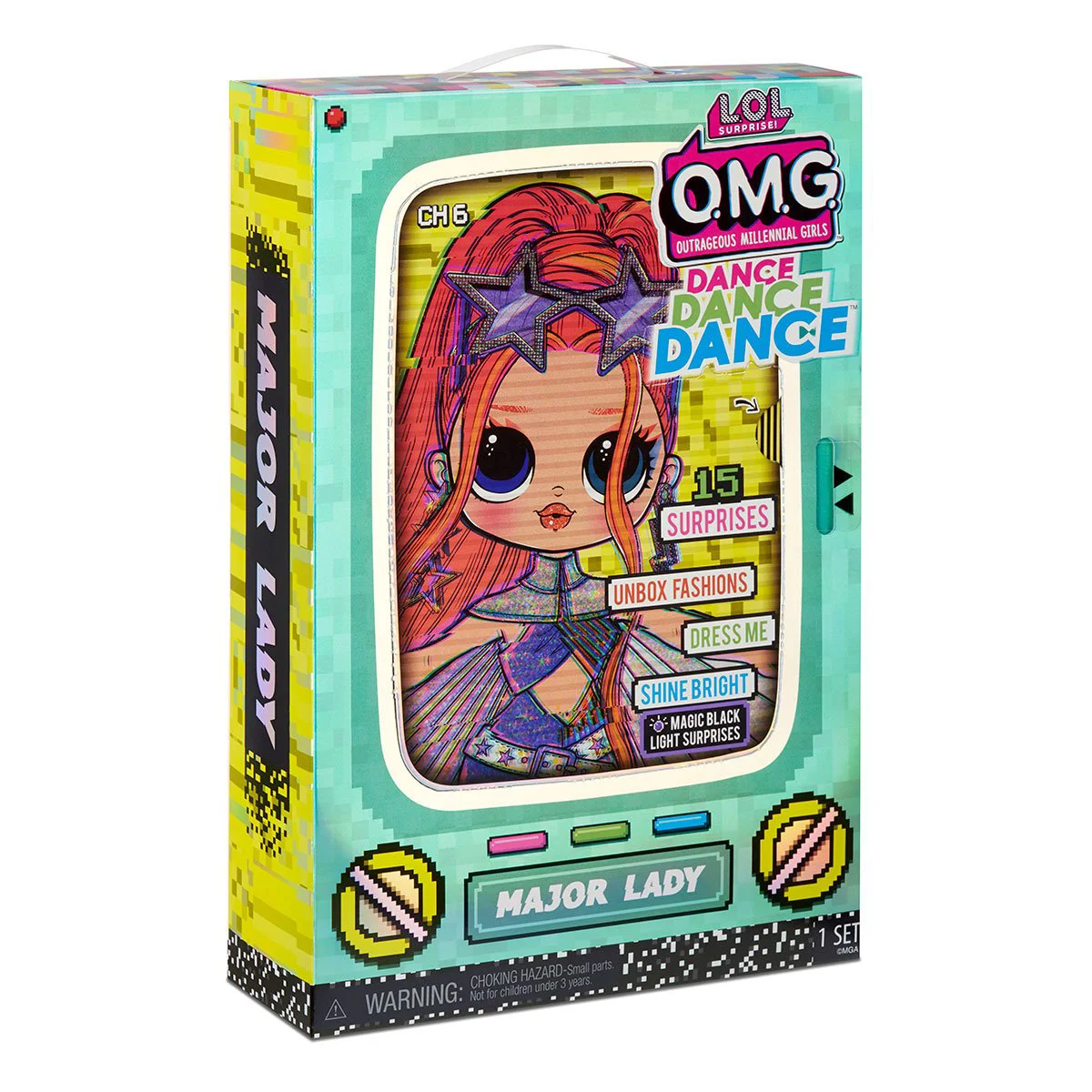 Papusa L.O.L. Surprise! O.M.G. Dance Major Lady foto
