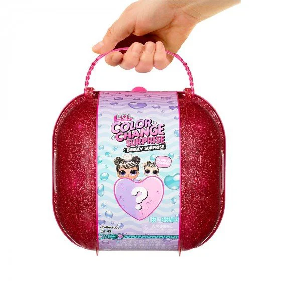 Игровой набор сердце сюрприз в розовом кейсе L.O.L. Surprise! Серии Color Change  Bubbly Surprise foto
