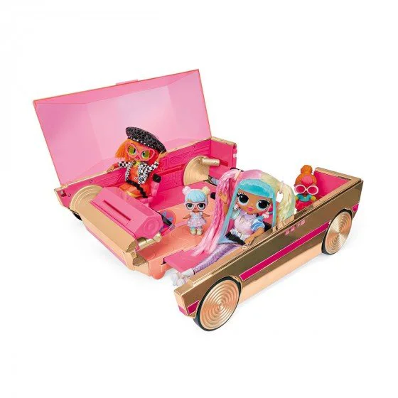 Set masina L.O.L. Surprise! 3 in 1 Party Car