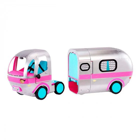 Set de joaca L.O.L. Surprise! O.M.G. 4 in 1 Glamper Fashion Camper