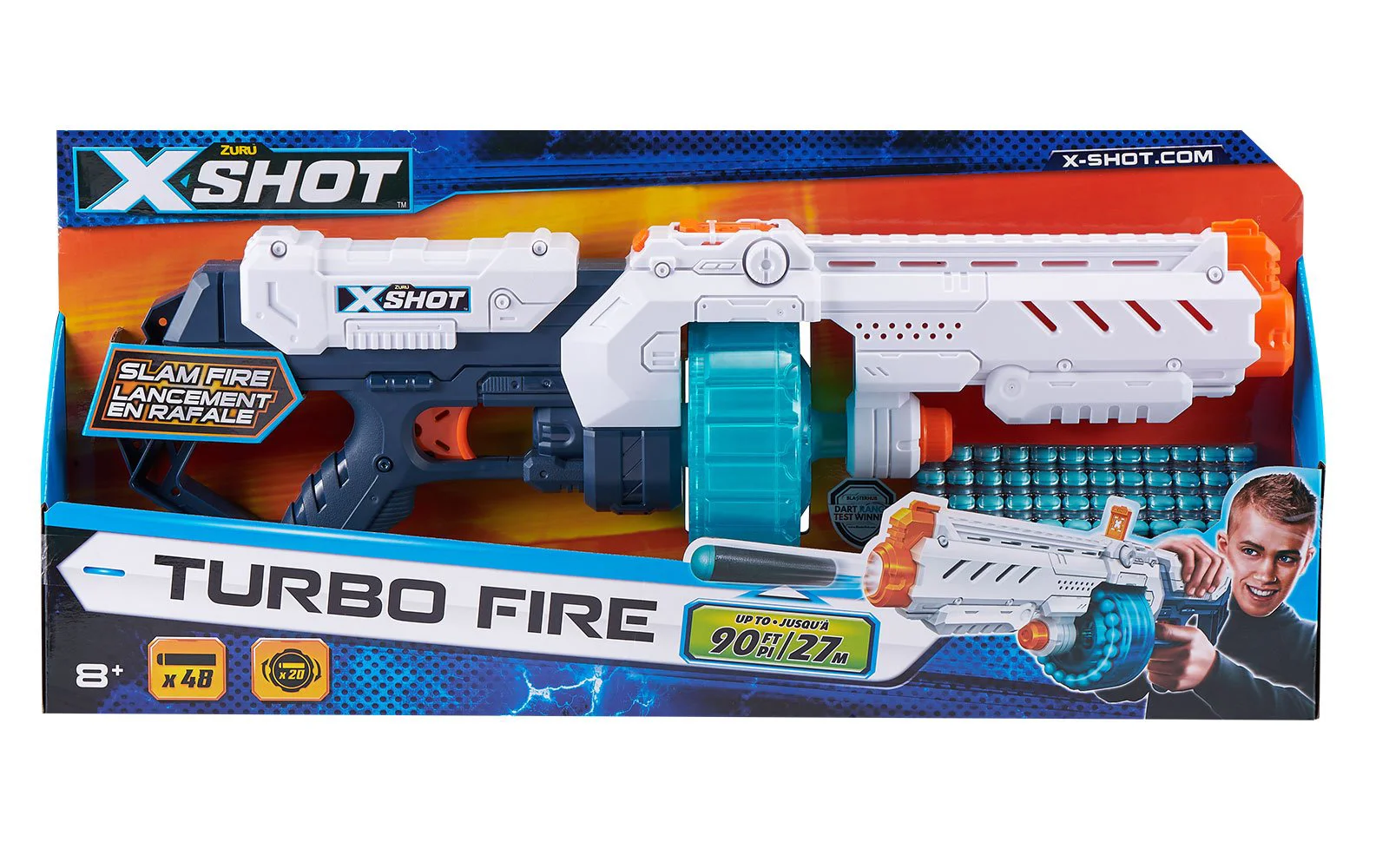 Пулемет Бластер X-Shot Turbo Fire
