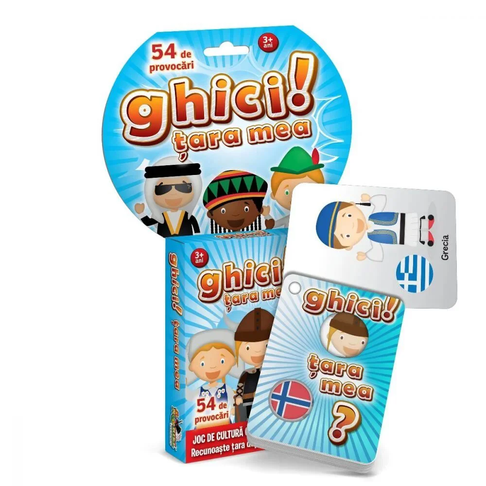 Joc educativ Noriel Ghici! Tara Mea
