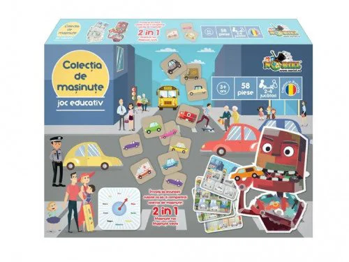 Развивающая игра Noriel Коллекция автомобилей (рум)