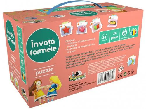 Puzzle educativ Noriel Invata formele