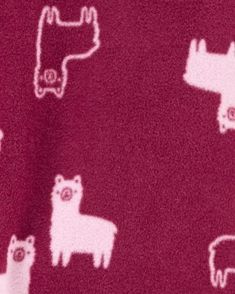 Carter's Pijama Fleece Lama foto