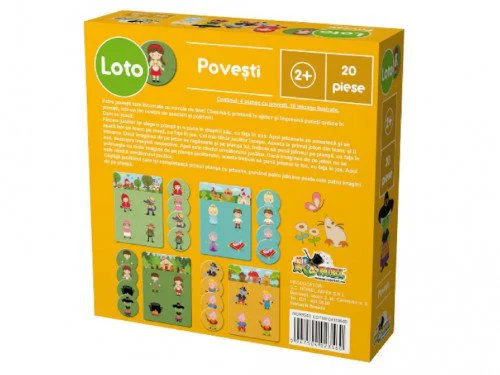 Joc educativ Loto Noriel Povesti 2018 foto