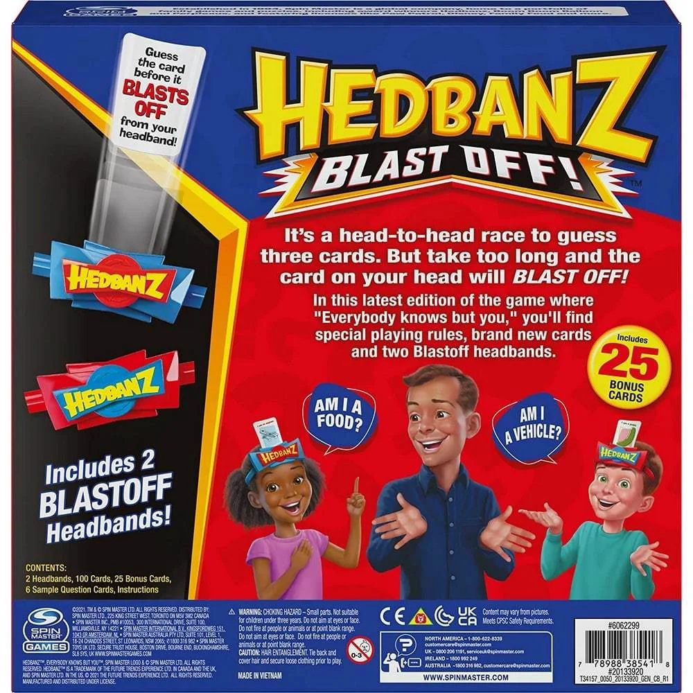Настольная игра Hedbanz Blastoff