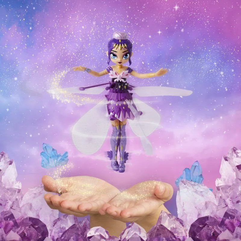 Papusa Hatchimals Pixies Crystal Flyers foto