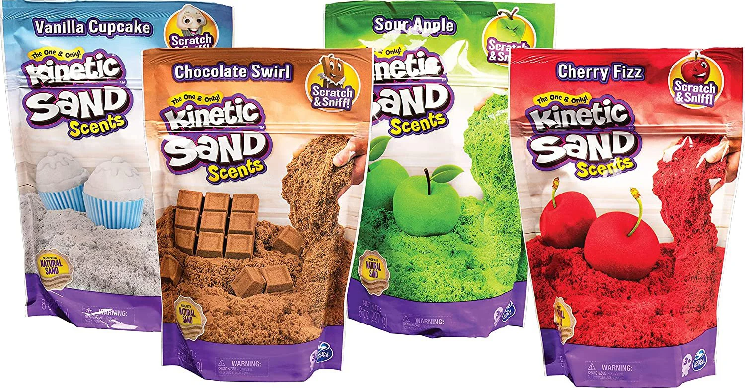 Кинетический песок с ароматом Spin Master Kinetic Sand Scents (227 гр.) foto