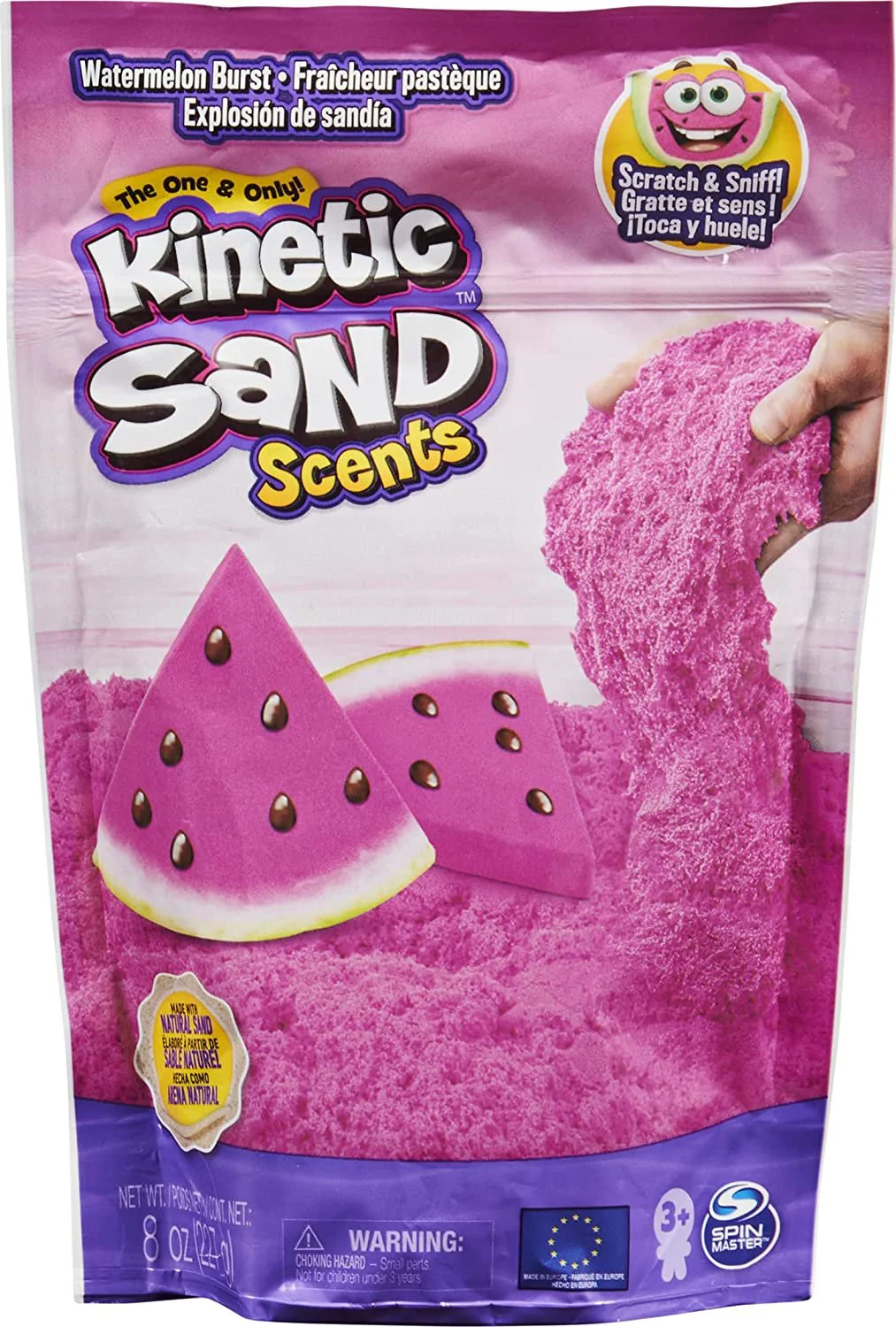 Кинетический песок с ароматом Spin Master Kinetic Sand Scents (227 гр.) foto