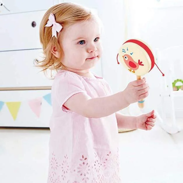 Jucarie muzicala Hape Rattle drum foto