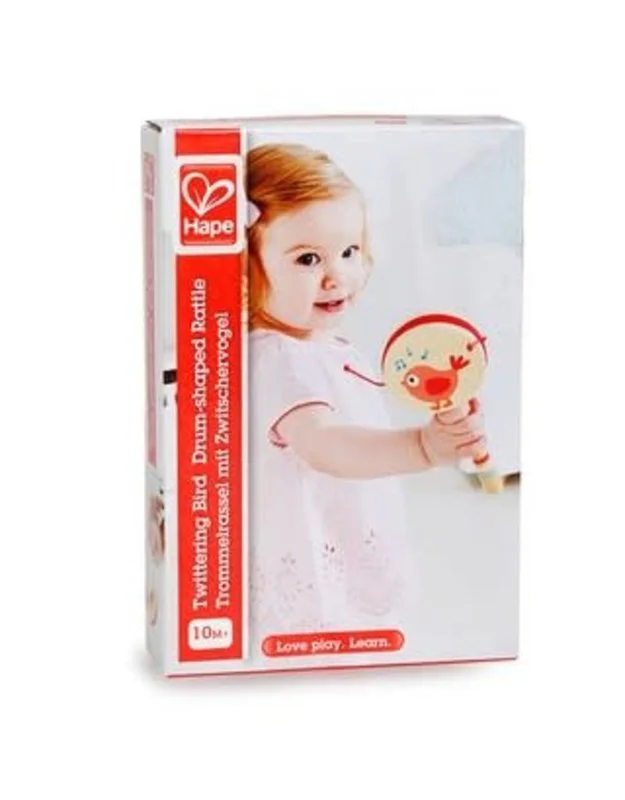 Jucarie muzicala Hape Rattle drum foto