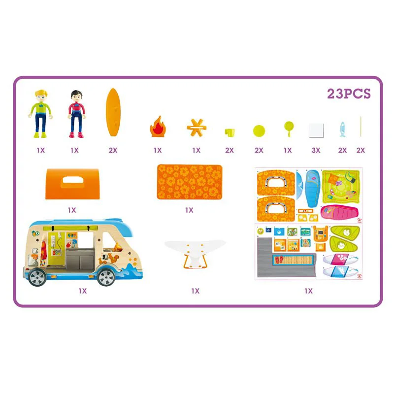 Set de joaca Hape Adventure Van foto