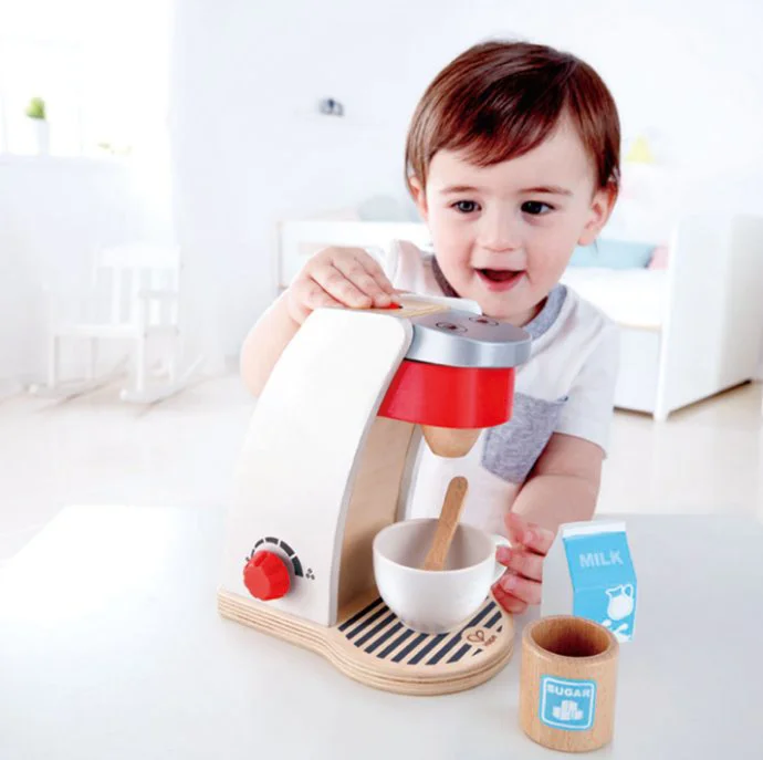 Деревянная игрушка Hape Моя кофеварка foto
