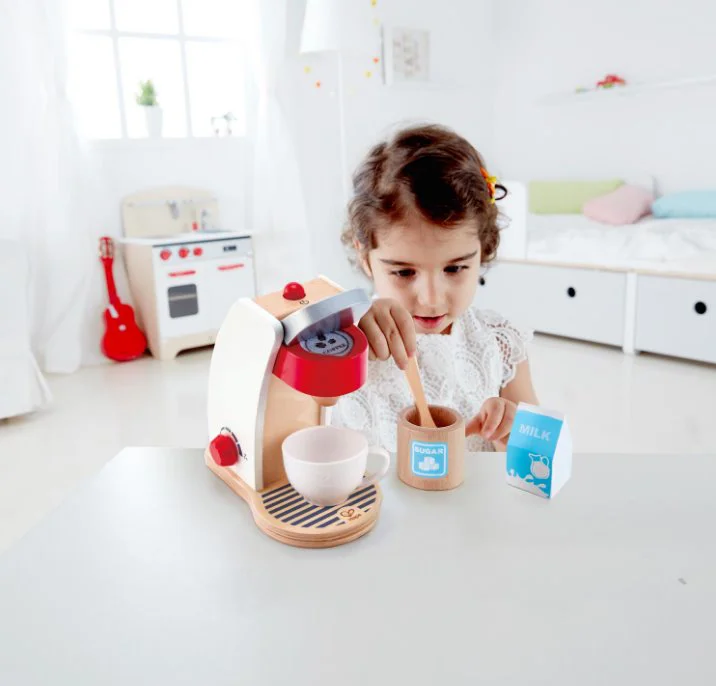 Деревянная игрушка Hape Моя кофеварка foto