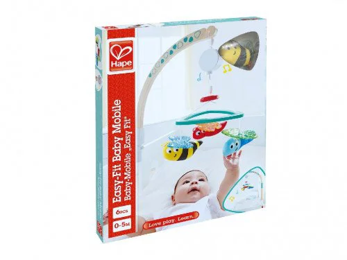 Carusel muzical pentru patuc Hape Sweet Dreams Baby Mobile foto