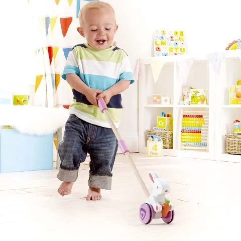 Jucarie din lemn Hape Iepuras foto