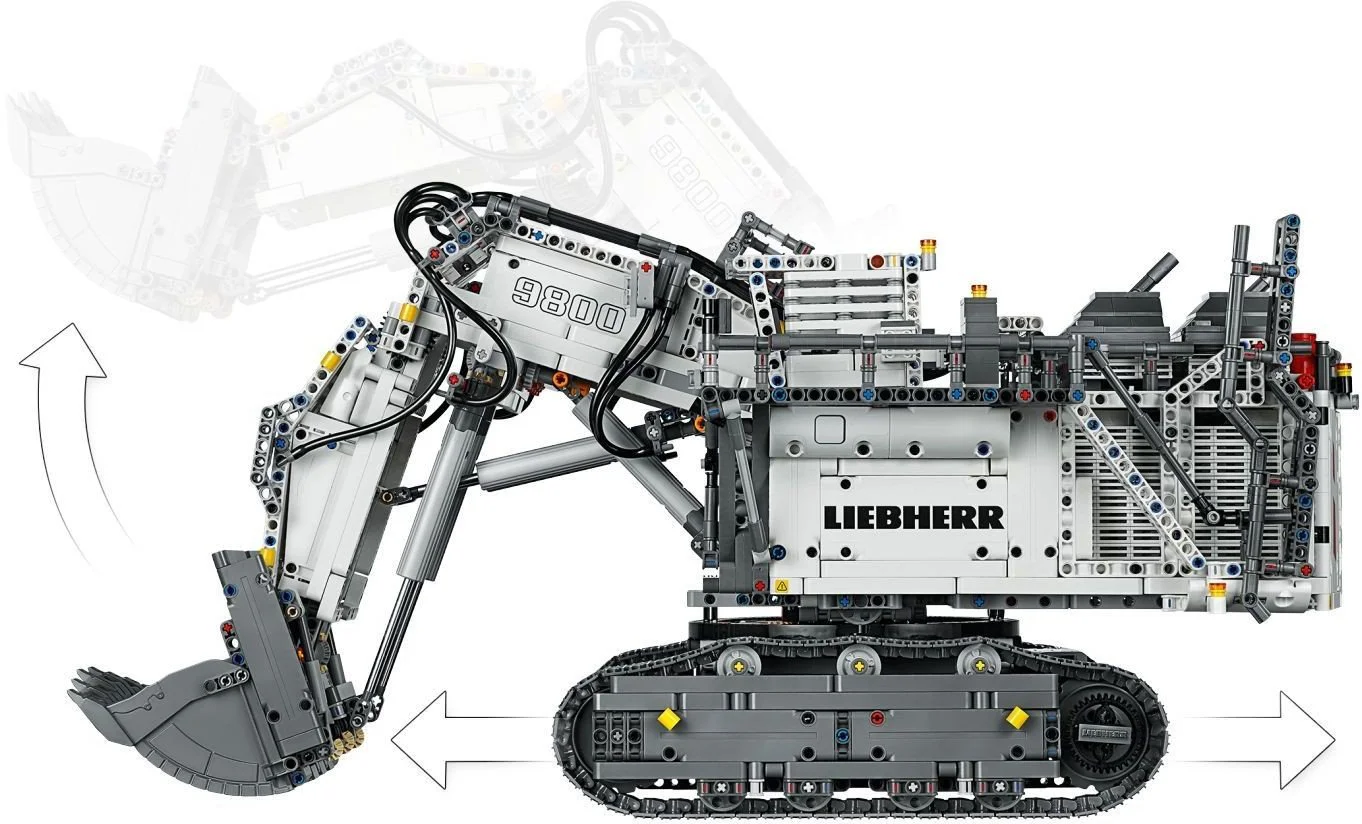 LEGO Technic Excavator Liebherr R 9800 foto