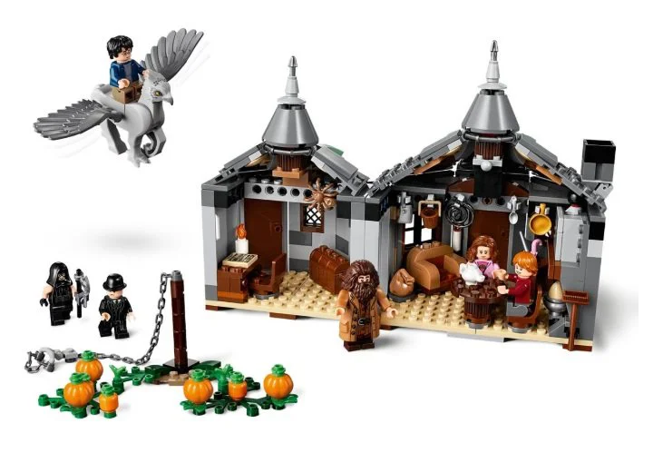 LEGO Harry Potter Хижина Хагрида Cпасение Клювокрыла foto
