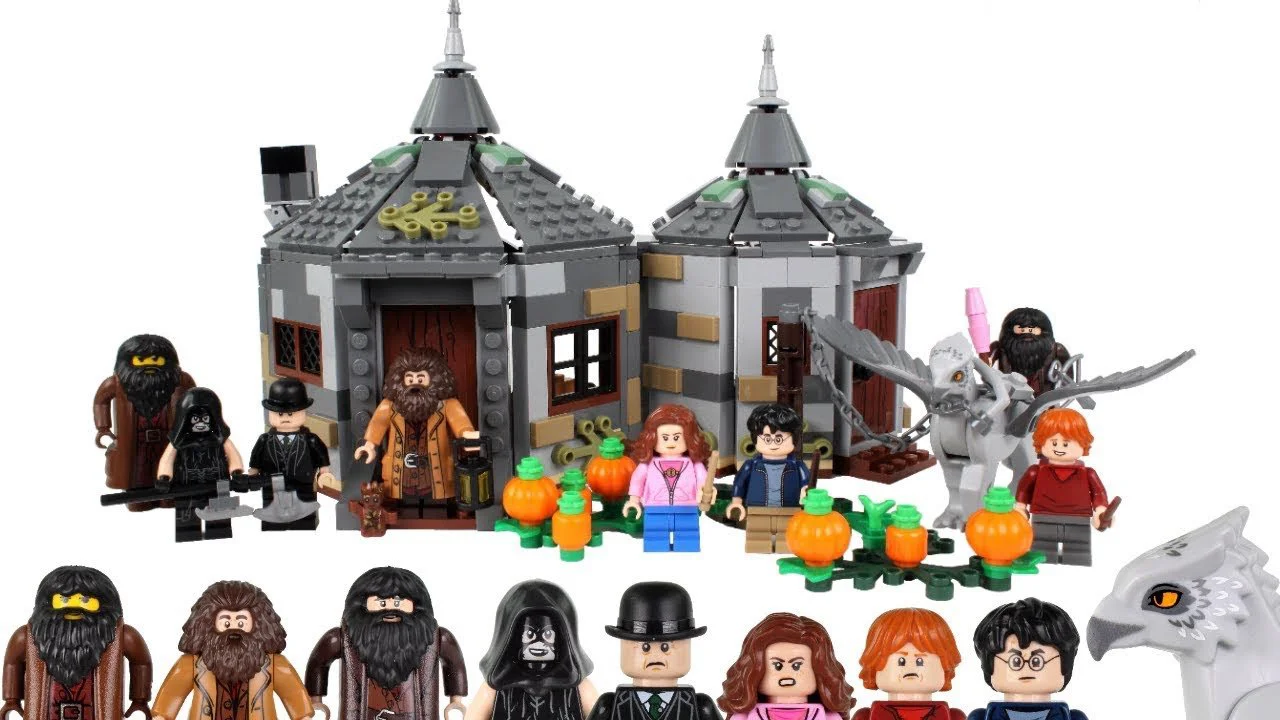 LEGO Harry Potter Хижина Хагрида Cпасение Клювокрыла