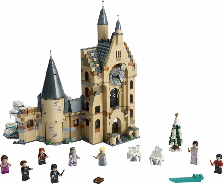 Lego Harry Potter Часовая башня Хогвартса foto