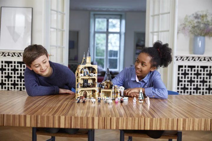 Lego Harry Potter Часовая башня Хогвартса foto