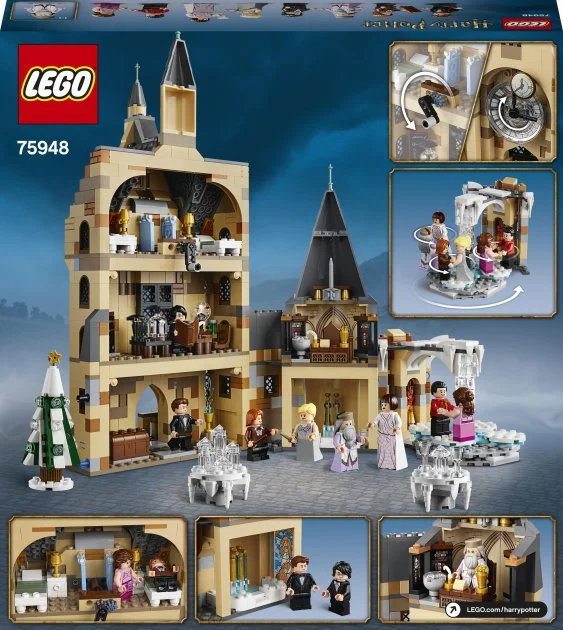 Lego Harry Potter Часовая башня Хогвартса foto
