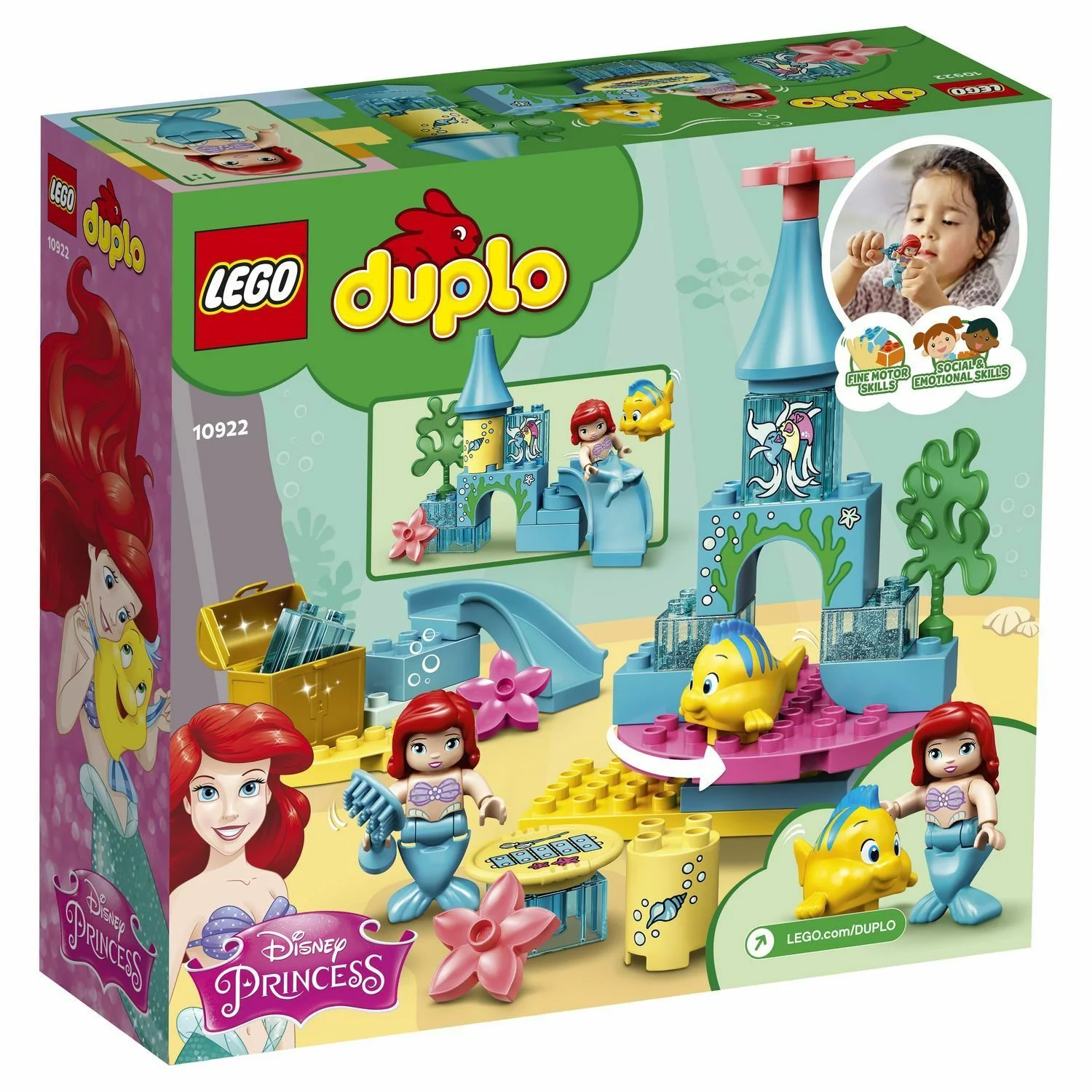 LEGO Duplo Disney Ariel's Undersea Castle