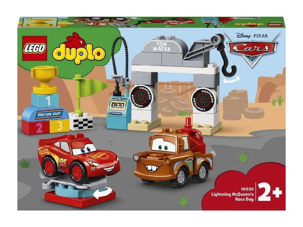 LEGO Duplo Cars Lightning McQueen's Race Day foto
