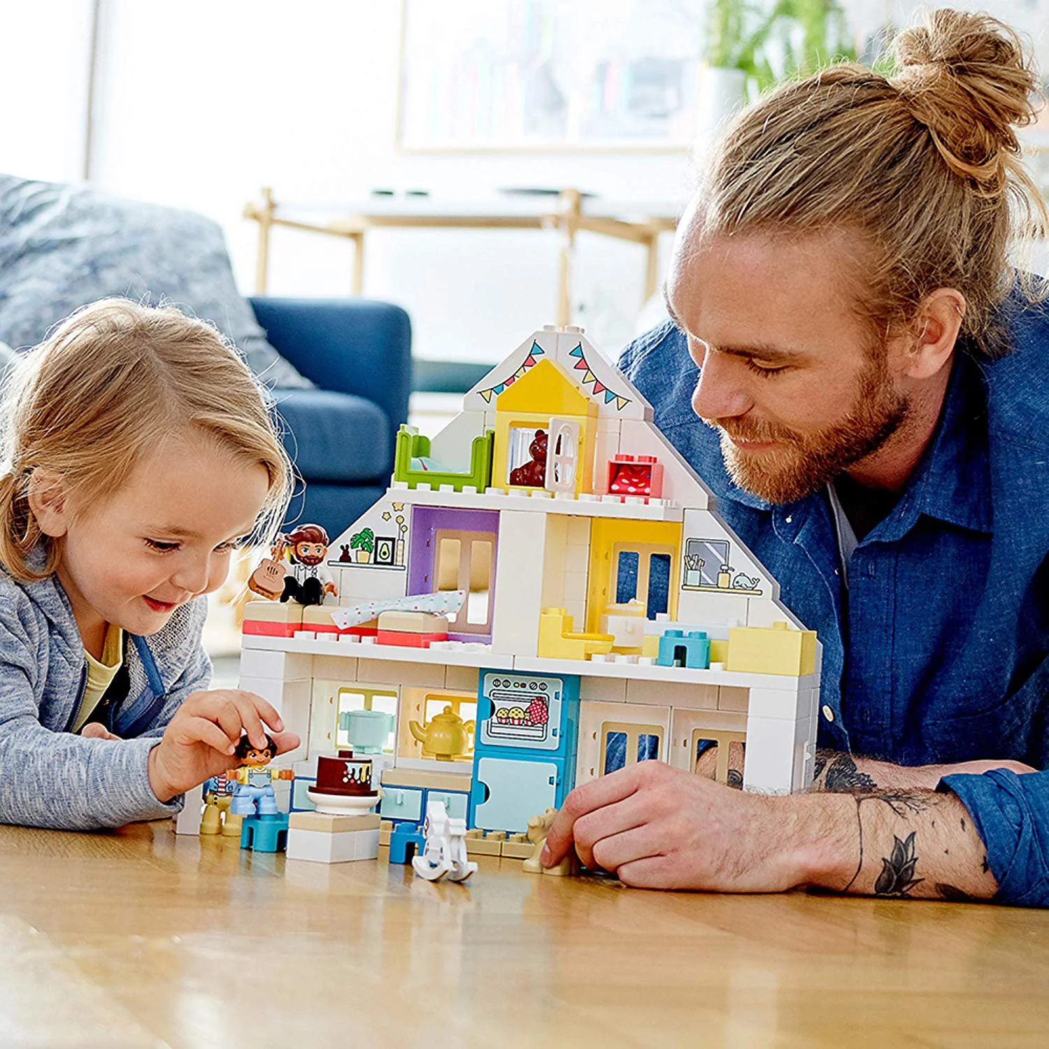 Lego Duplo Town Модульный игрушечный дом foto