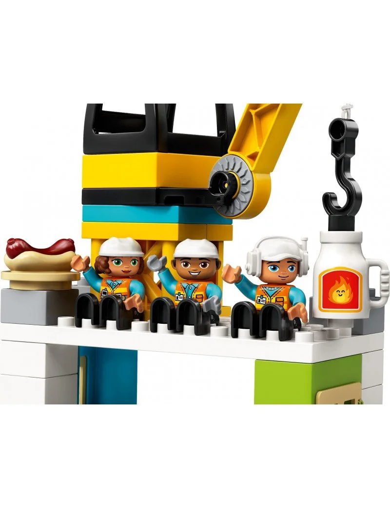 Lego Duplo Town Башенный кран на стройке foto