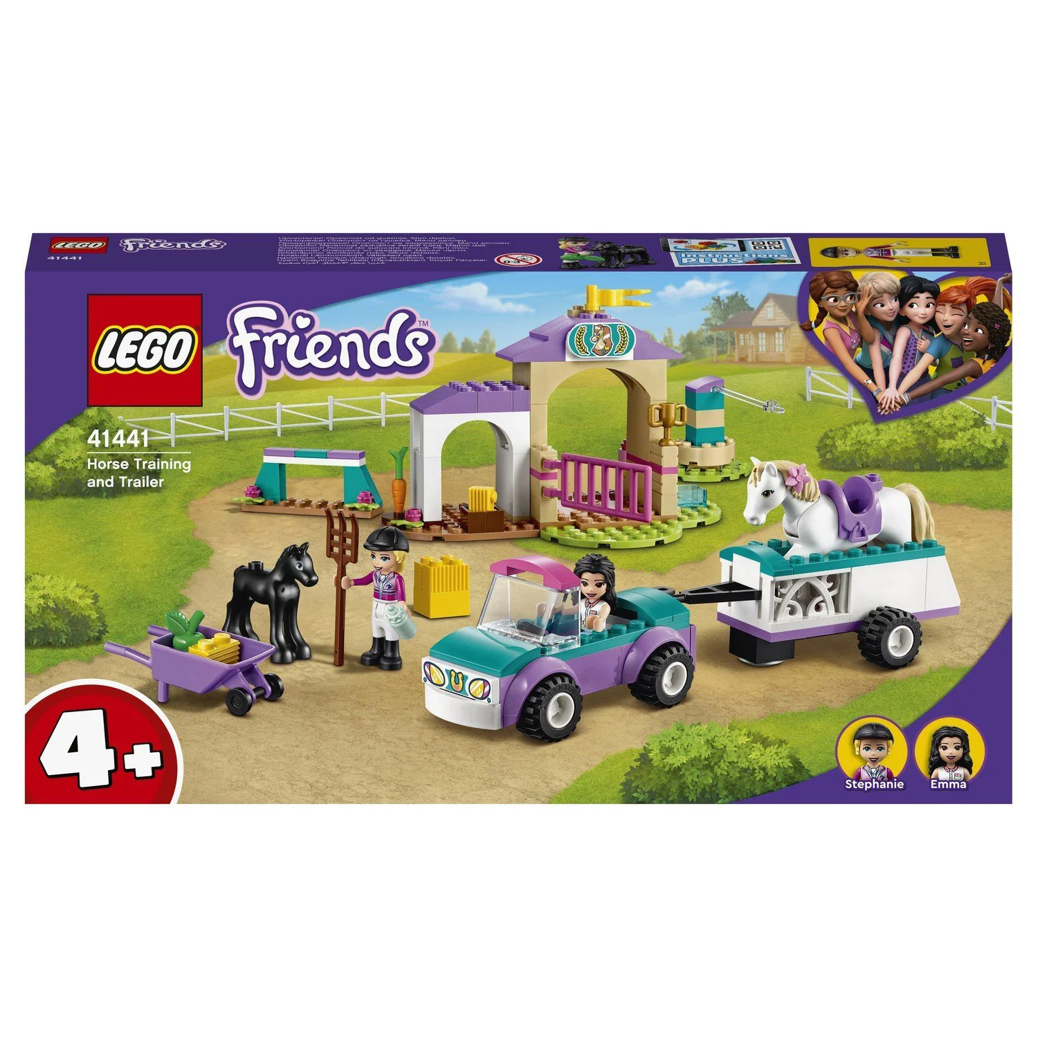 LEGO Friends Horse Training and Trailer foto