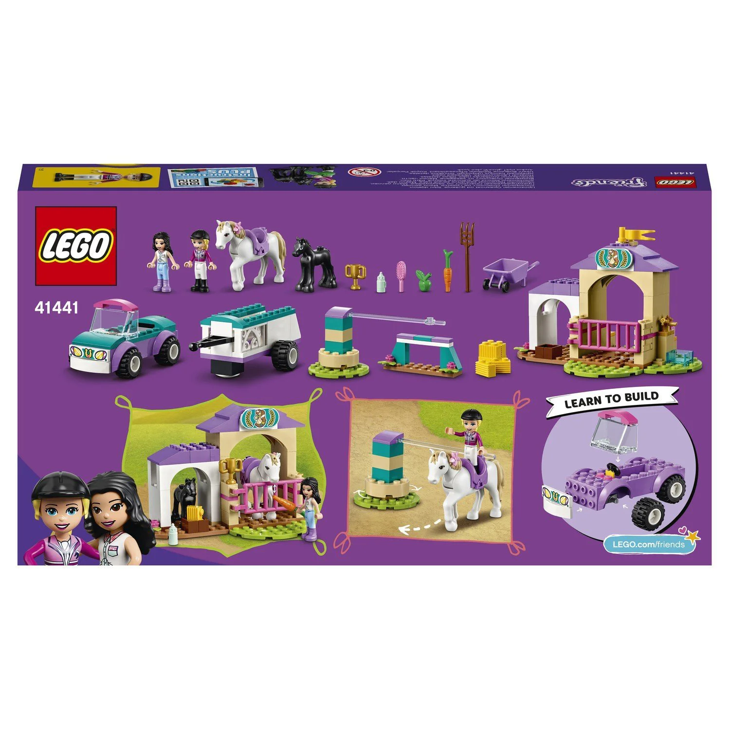 LEGO Friends Horse Training and Trailer foto