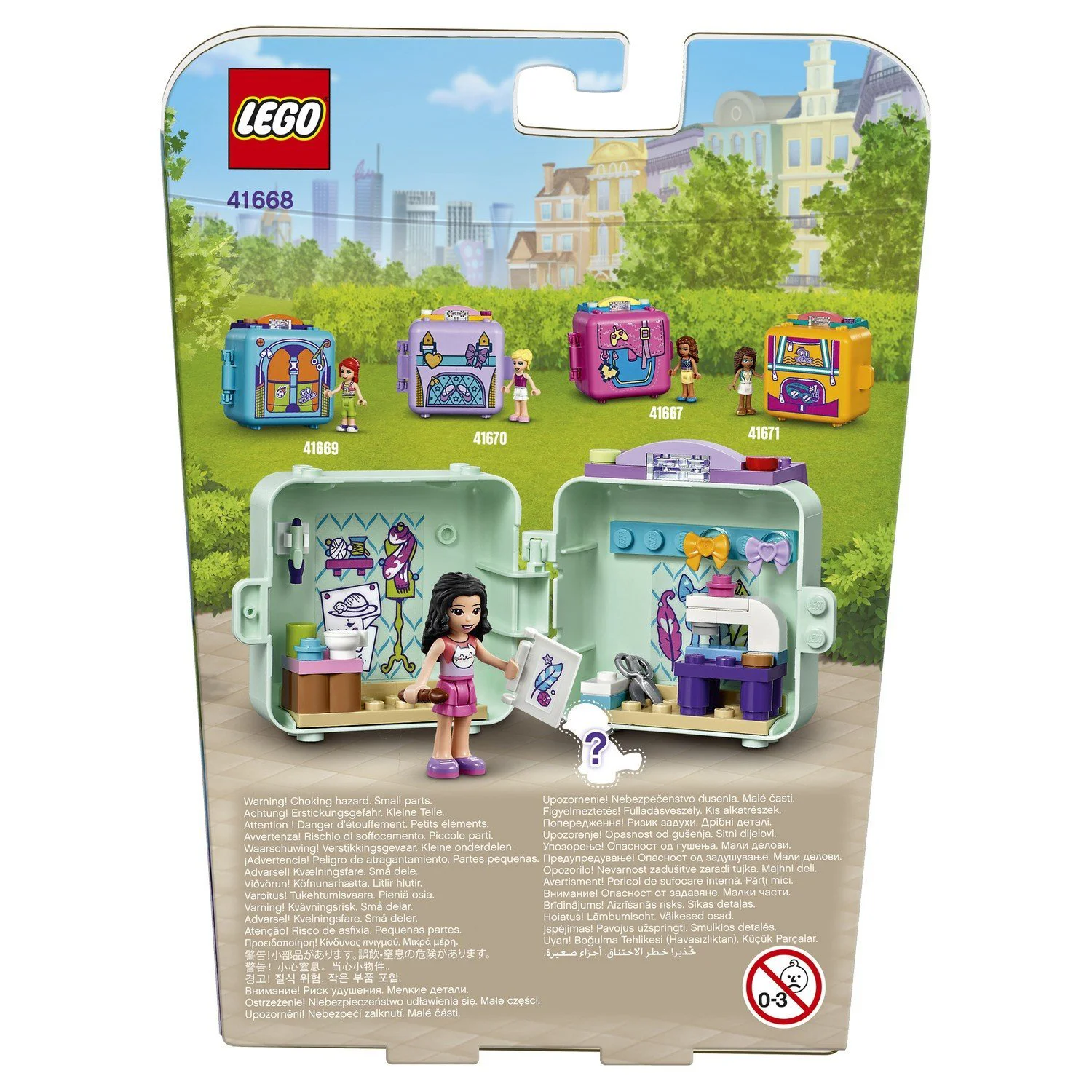 LEGO Friends Emma's Fashion Cube foto
