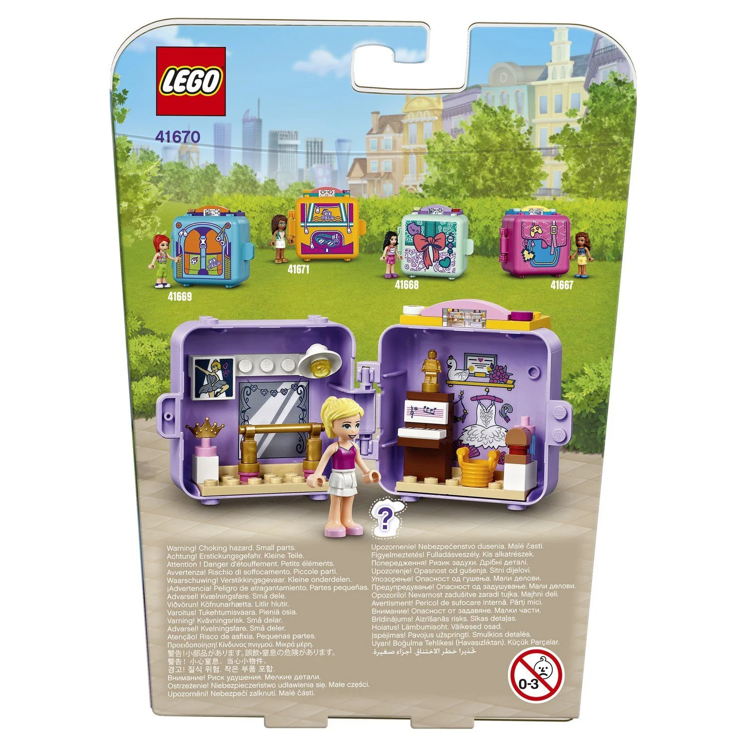 Lego Friends Stephanie's Ballet Cube foto