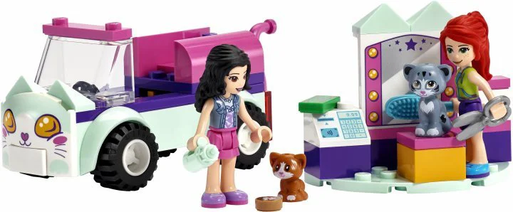 LEGO Friends Cat Grooming Car foto