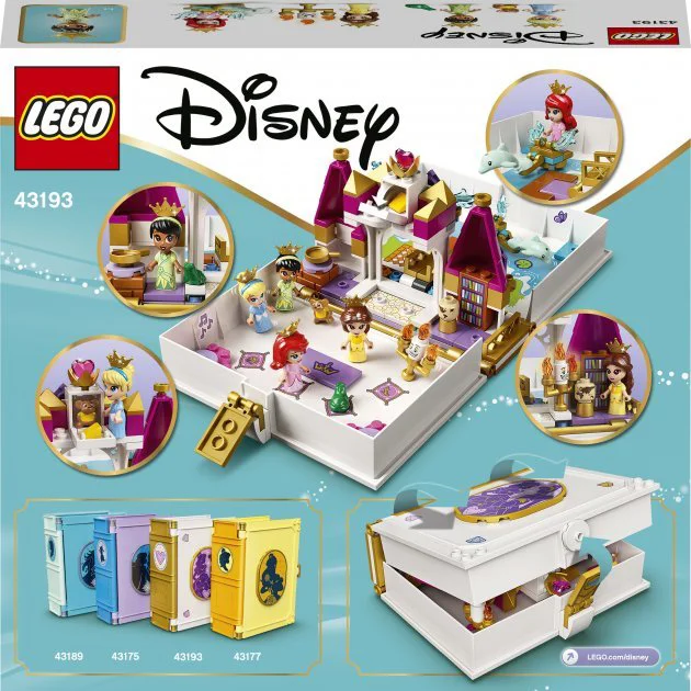 Lego Disney Princess Книга сказочных приключений Ариэль, Белль, Золушки и Тианы foto