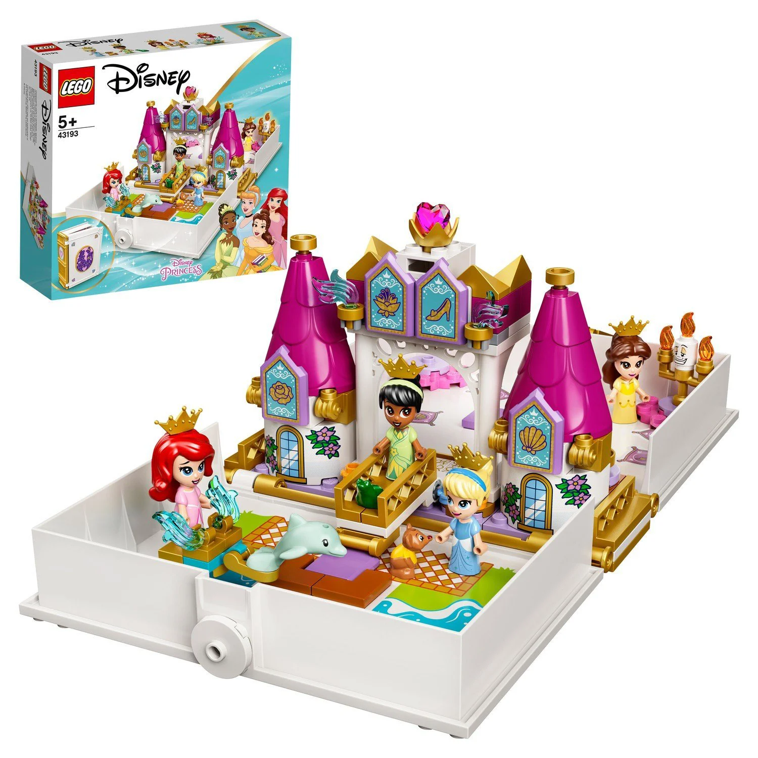 Lego Disney Princess Книга сказочных приключений Ариэль, Белль, Золушки и Тианы foto