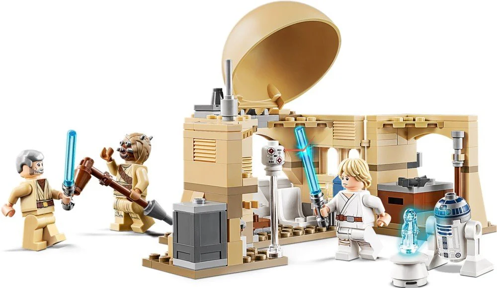 Lego Star Wars Хижина Оби-Вана Кеноби foto