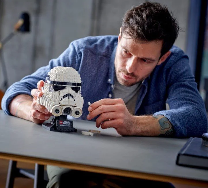 Lego Star Wars Шлем штурмовика foto