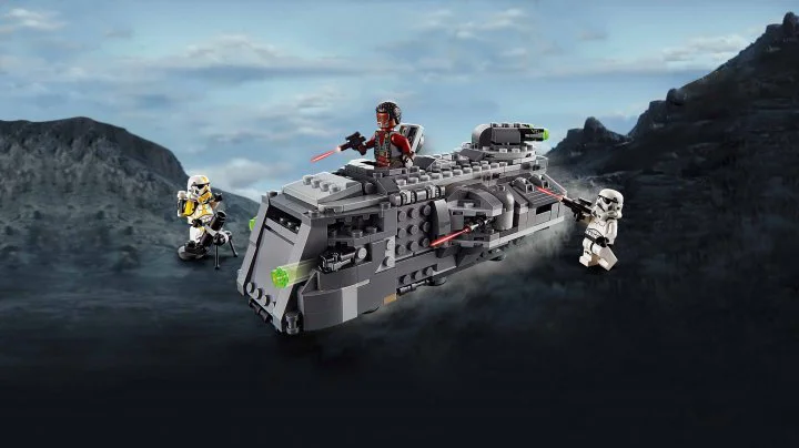 Lego Star Wars Имперский бронированный корвет типа Мародер foto