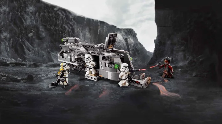 Lego Star Wars Имперский бронированный корвет типа Мародер foto