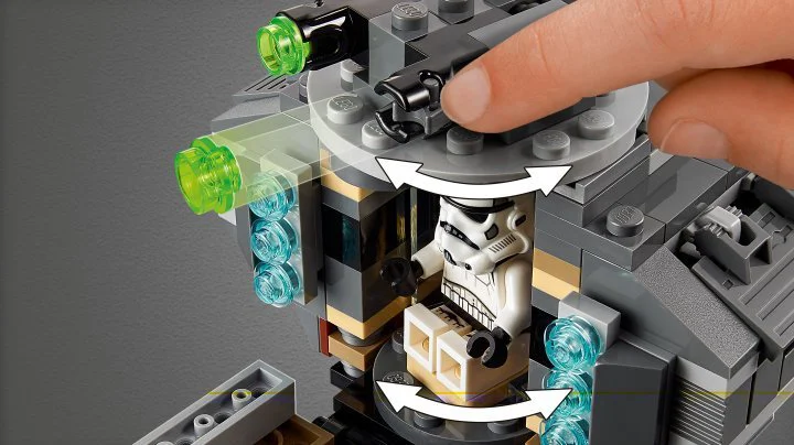 Lego Star Wars Имперский бронированный корвет типа Мародер foto