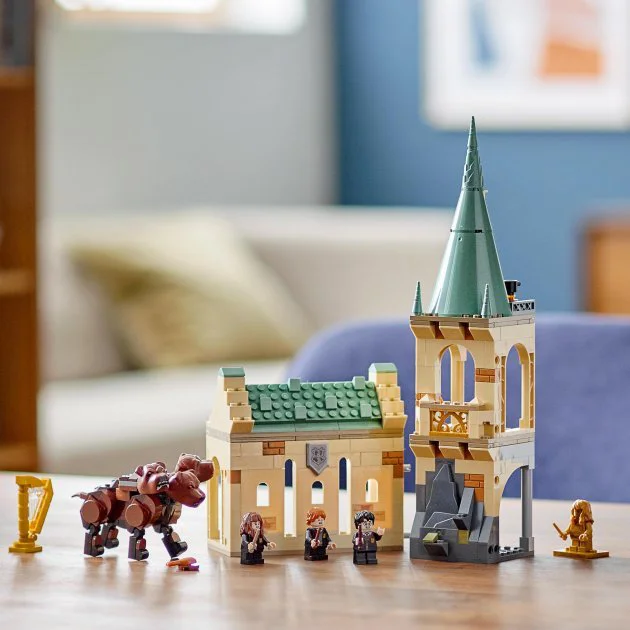 Lego Harry Potter Хогвартс, пушистая встреча foto