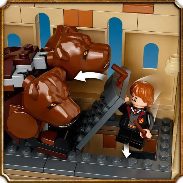Lego Harry Potter Хогвартс, пушистая встреча foto